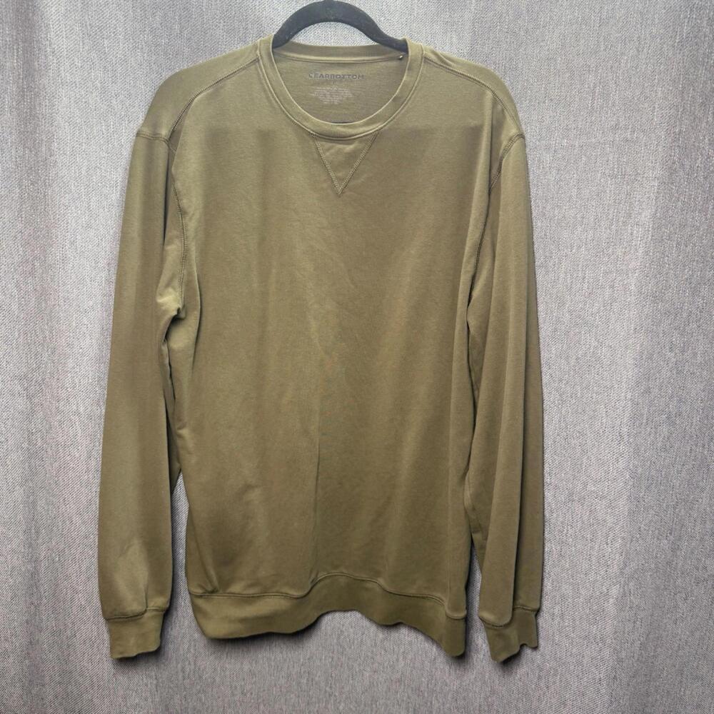 Bearbottom Men's Large Lounge Crewneck‎ Green Comfort